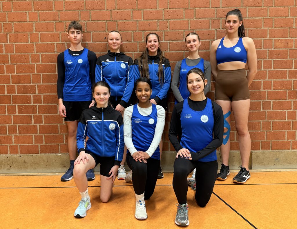 3 Podestplätze für Homberger Leichtathleten  30./31.01.2026 in Melsungen